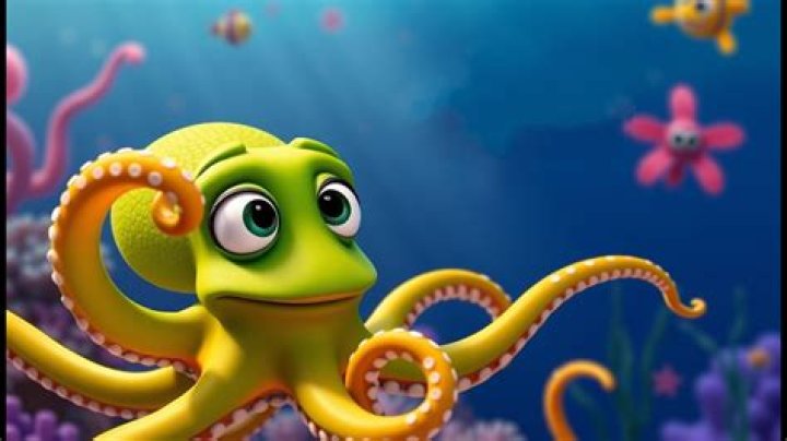Meet the Green Dancing Octopus with a PhD in English Literature: A Unique Marine Marvel